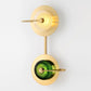 Wattle - Circular Modern Art Deco Wall Lamp
