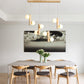 Prescott - Modern Wooden Bulb Chandelier