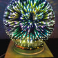 Modern Art-Deco Crystal Ball Night Light
