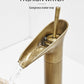 Clifton - Elegant Single Handle Waterfall Bathroom Faucet