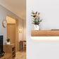 Eliana - Modern Wood Oak Shelf & Lamp