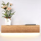 Eliana - Modern Wood Oak Shelf & Lamp