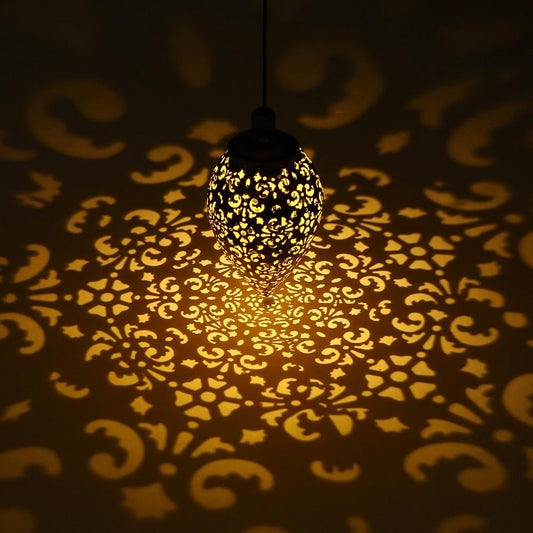 Outdoor Shadow Cast Lantern