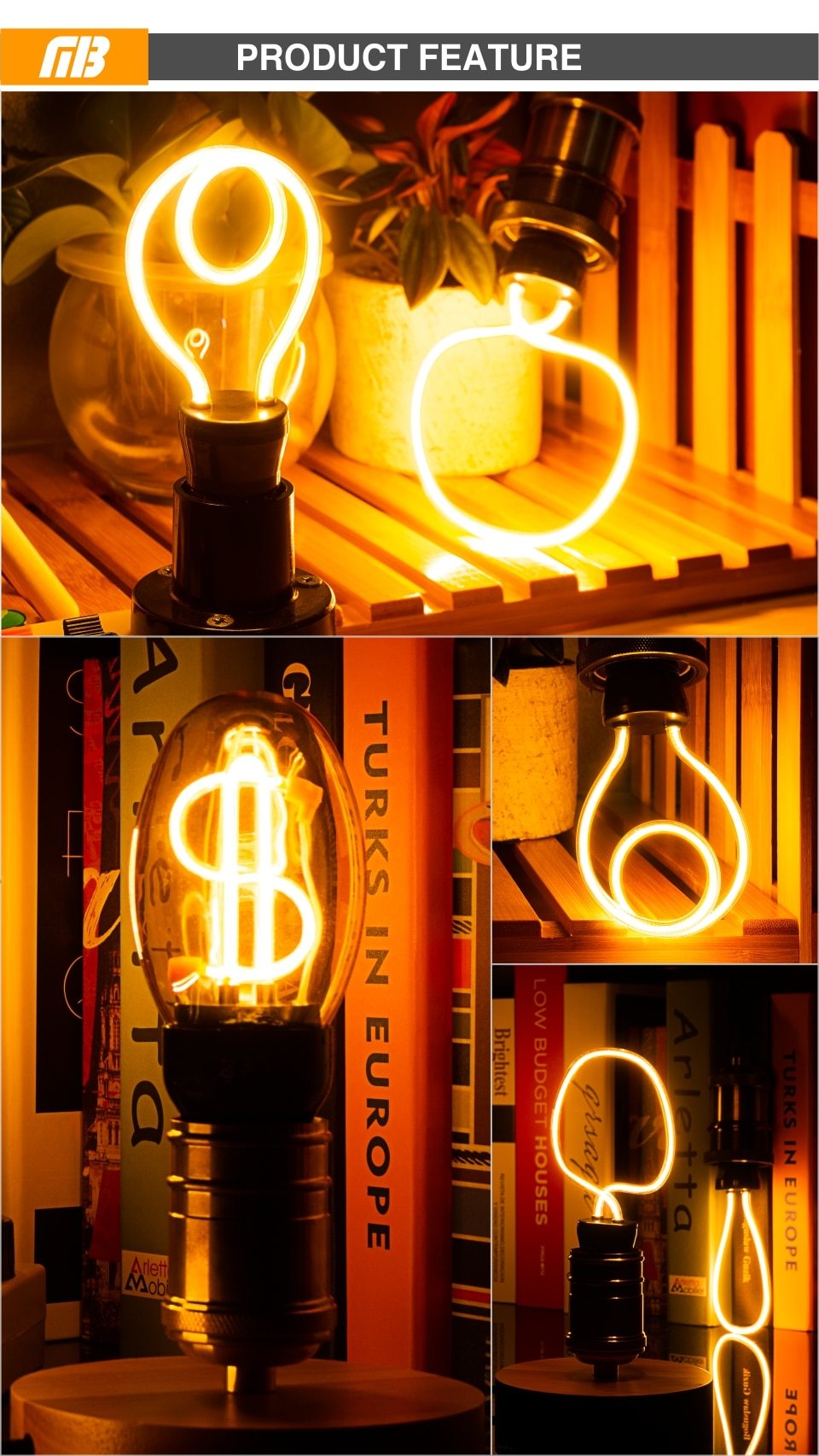 Jax - Classic Vintage LED Light Bulb