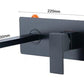 Odell - Luxurious Matte Black Wall Mounted Bathroom Faucet