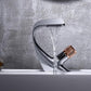 Annetta - Modern Chrome Plated Solid Brass Waterfall Spout Bathroom Faucet