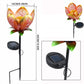 Solar Hollowed Flower Garden Pathway Stake Light