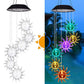 LED Solar Powered Wind Chime Lights