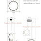 Kavita - Circular LED Hanging Light