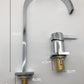 Raffo - Long Tube Two Hole Bathroom Sink Faucet