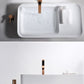 Raffo - Long Tube Two Hole Bathroom Sink Faucet