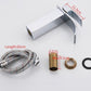 Val - Deck Mounted Waterfall Spout Chrome Bathroom Faucet