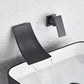 Leon - Chrome Wall Mount Waterfall Flow Single Handle Faucet