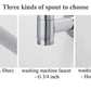 Linus - Chrome Wall Mounted Bathroom Faucet