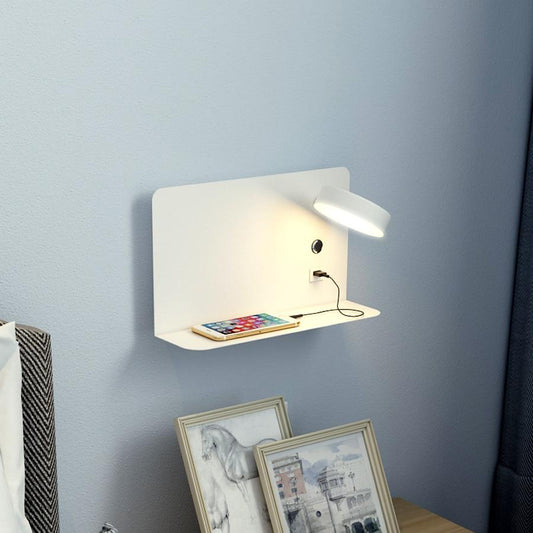 Rowan - LED Bedside Wall Lamp USB Charger