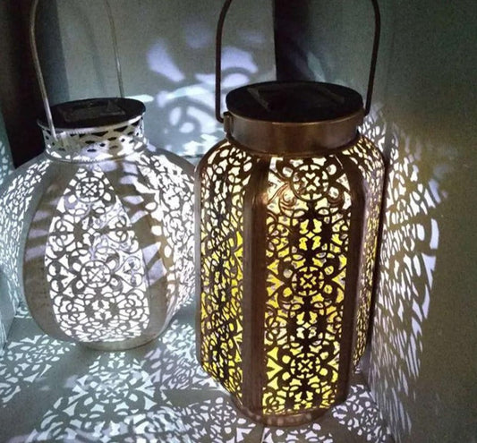 Lily - Vintage Shadow Cast Lantern