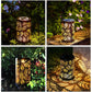 Mateo - Leaf Pattern Shadow Cast Lantern