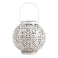 Bode - Round Solar Hanging Shadow Cast Lantern