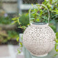 Bode - Round Solar Hanging Shadow Cast Lantern