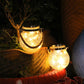Modern Round Glass Jar Garden Hanging Lamp