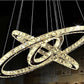 Circular Crystal LED Chandelier