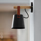 Nordic Wooden Hanging Wall Lamp