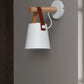 Nordic Wooden Hanging Wall Lamp