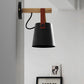 Nordic Wooden Hanging Wall Lamp