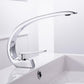 Modern Crane Design Single Handle Basin Faucet