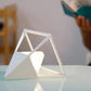 Pyramid Touch Activated Diamond Lamp