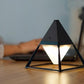 Pyramid Touch Activated Diamond Lamp