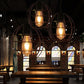 Spherical Hanging Cage Drop Ceiling Light
