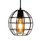 Spherical Hanging Cage Drop Ceiling Light