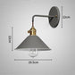 Linus - Vintage Plated Wall Lamp