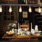 Vintage Industrial Pipe Pendant Chandelier