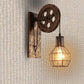 Loft - Industrial Vintage Pulley Wall Mounted Lamp