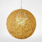 Hilde - Vintage Wicker Pendant Lamp