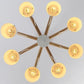 Modern Nordic Drop Down Pendant Chandelier