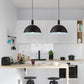 Modern Nordic Round Lampshade Hanging Light