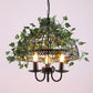 Emory - Vintage Industrial Bird Cage Hanging Lamp