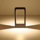 Breckyn - Modern Black Frame Garden Light
