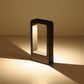 Breckyn - Modern Black Frame Garden Light