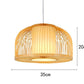 Calico - Bamboo Pendant Hanging Light
